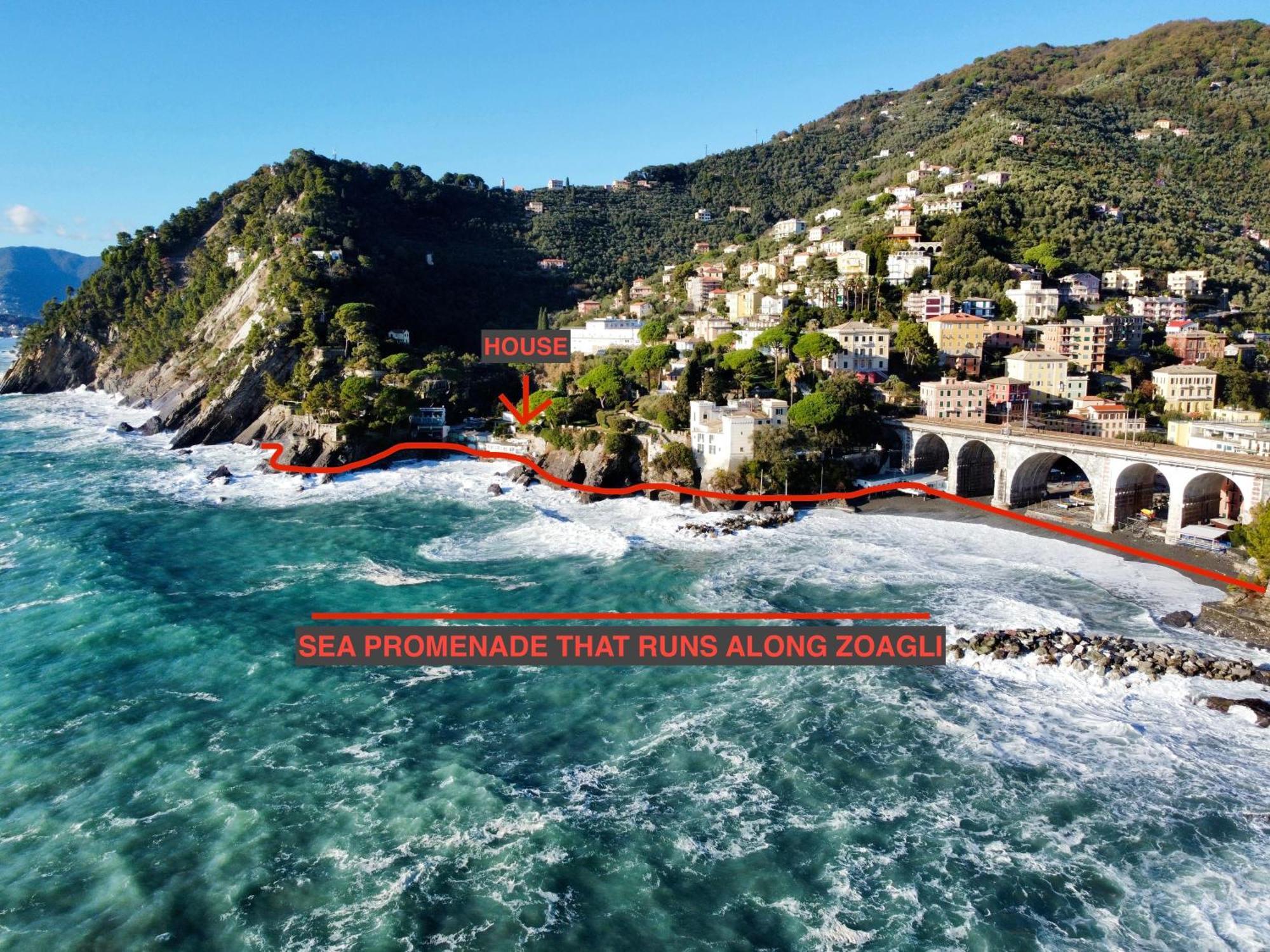Un Passo dal Mare Zoagli Exterior foto